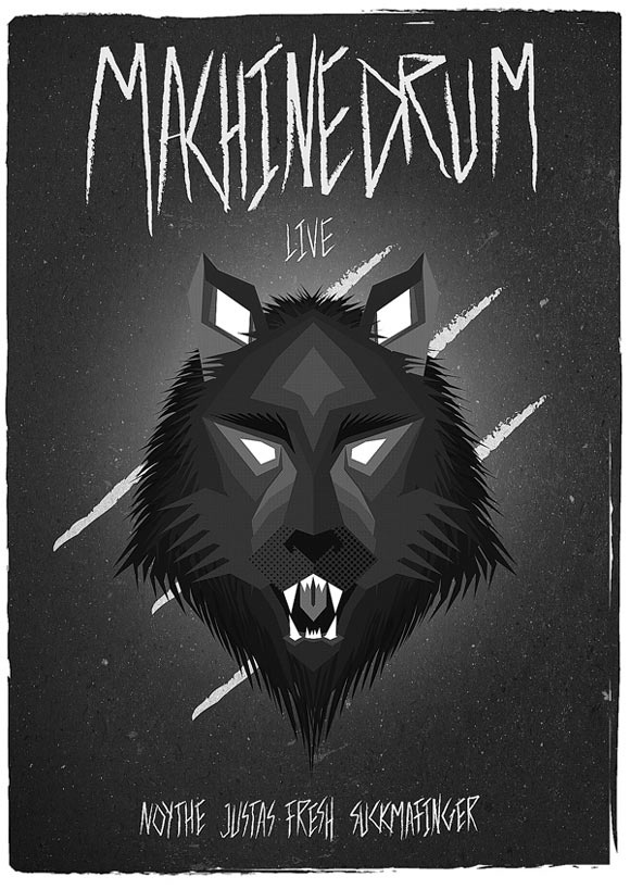 機器鼓傳單設計宣傳單頁設計-上海平面設計公司