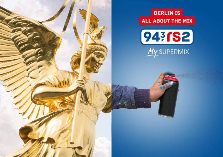 柏林無線電臺(tái)平面宣傳廣告創(chuàng)意設(shè)計(jì)“拼接”篇-上海廣告設(shè)計(jì)公司