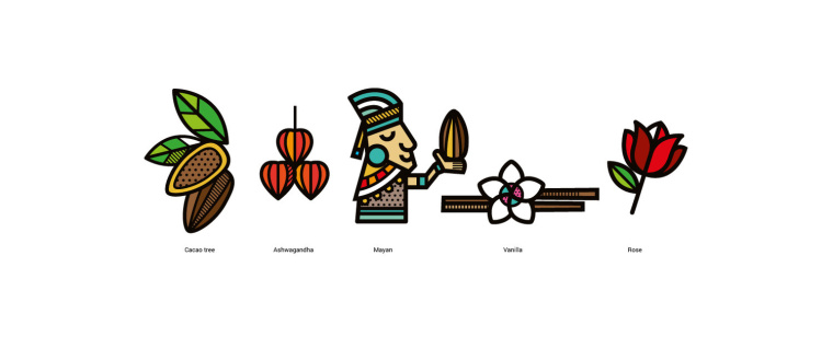 Nature Organic自然有機(jī)巧克力包裝設(shè)計(jì)，幾何插畫風(fēng)驚艷設(shè)計(jì)