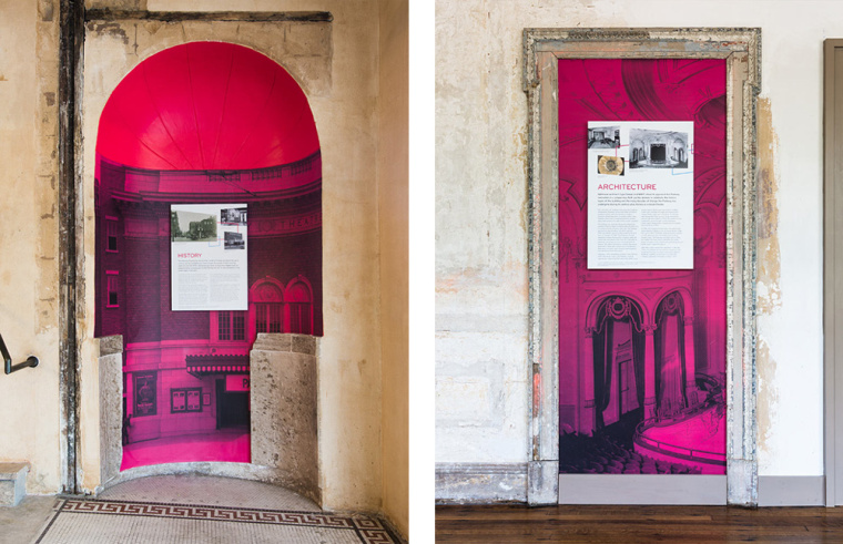 MdFF馬里蘭電影節(jié)新標識logo設計與VI形象設計，方框與疊加色塊的應用