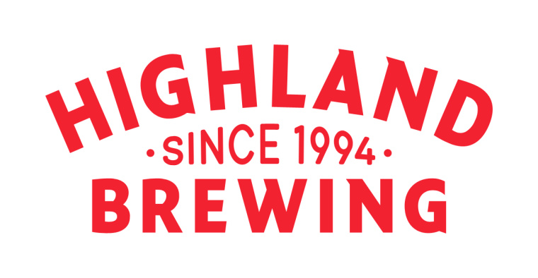 Highland Brewing啤酒包裝設計標志設計，字母“H”與指南針巧妙的融合