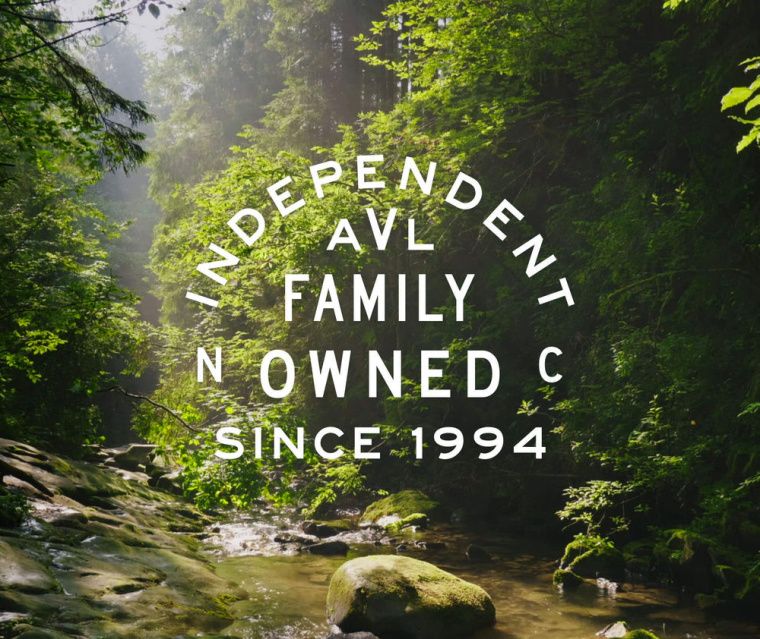 Highland Brewing啤酒包裝設計標志設計，字母“H”與指南針巧妙的融合