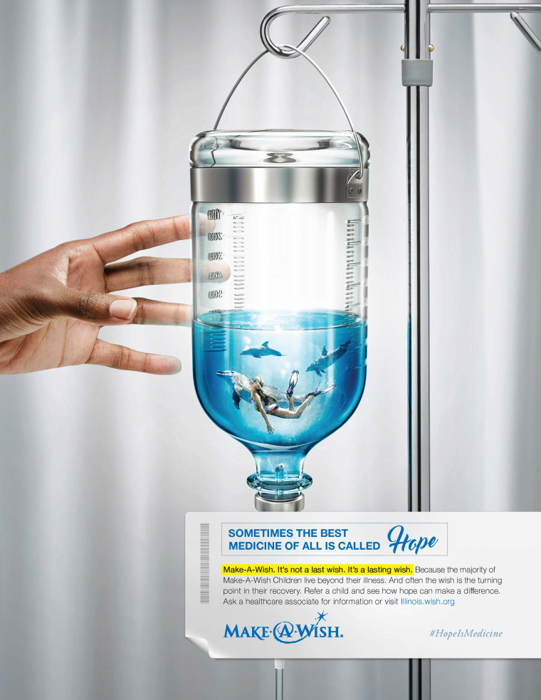 Make-A-Wish平面創(chuàng)意廣告“有時(shí)候,最好的藥是希望”海豚篇-上海廣告設(shè)計(jì)公司 Make-A-Wish平面創(chuàng)意廣告“有時(shí)候,最好的藥是希望”海豚篇-上海廣告設(shè)計(jì)公司