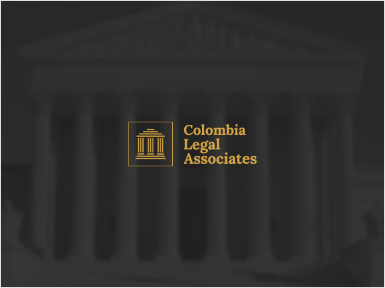 哥倫比亞法律協(xié)會logo設計--上海logo設計公司