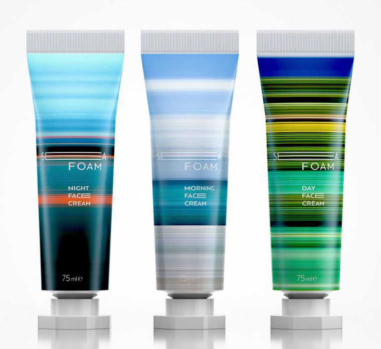 海泡沫沐浴產(chǎn)品包裝設(shè)計(jì)