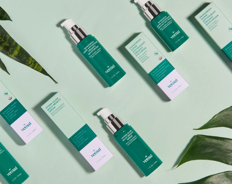 春天的美麗護(hù)膚品包裝設(shè)計(jì)