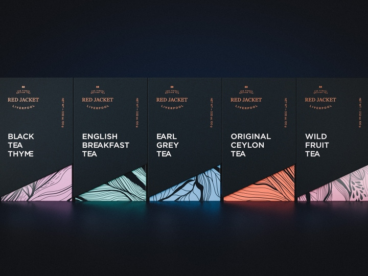 紅色夾克茶“茶之海洋”包裝設(shè)計，歷史傳說與現(xiàn)代藝術(shù)的融匯之作