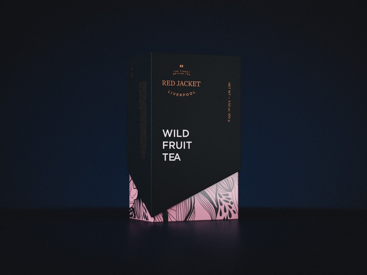 紅色夾克茶“茶之海洋”包裝設(shè)計，歷史傳說與現(xiàn)代藝術(shù)的融匯之作