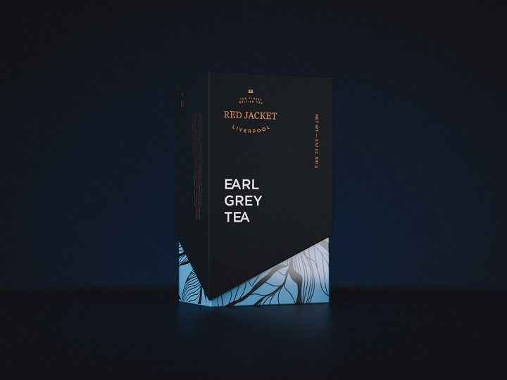 紅色夾克茶“茶之海洋”包裝設(shè)計，歷史傳說與現(xiàn)代藝術(shù)的融匯之作