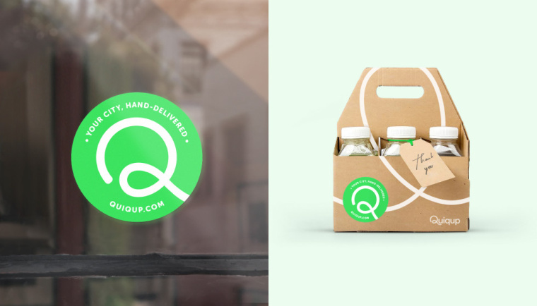 Quiqup 物流快遞配送公司品牌形象重塑-VI應用設計