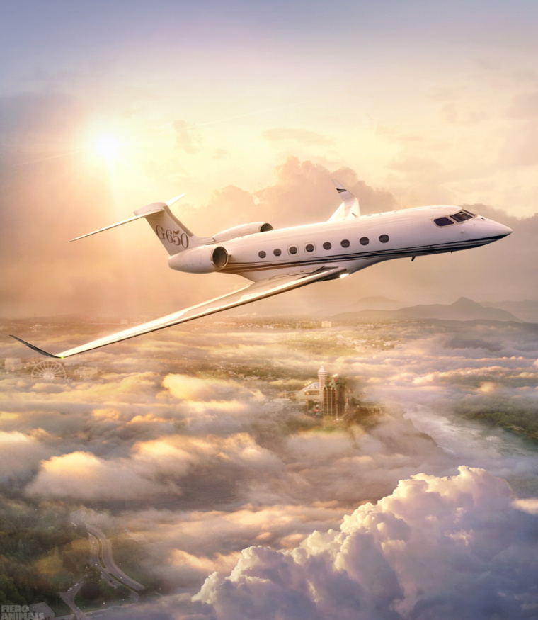 上海海報設(shè)計公司欣賞：奇幻的飛機(jī)創(chuàng)意海報設(shè)計