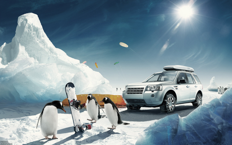 上海海報設(shè)計公司欣賞：奇幻的汽車創(chuàng)意海報設(shè)計