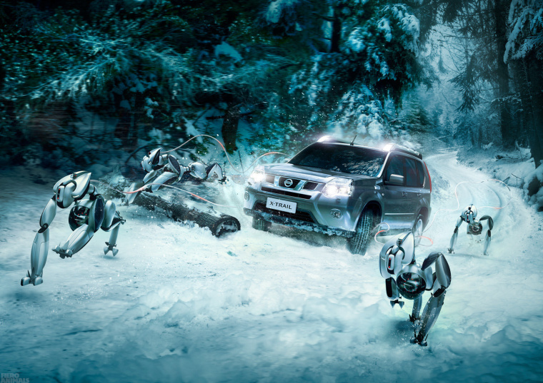 上海海報設(shè)計公司欣賞：一組俄羅斯奇幻的汽車創(chuàng)意海報設(shè)計