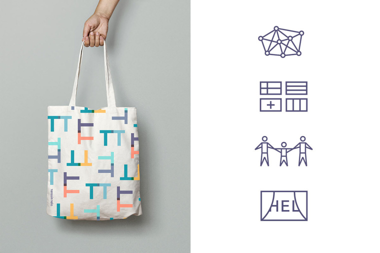 赫爾辛基舞蹈團雙T字母logo設(shè)計與品牌VI形象設(shè)計