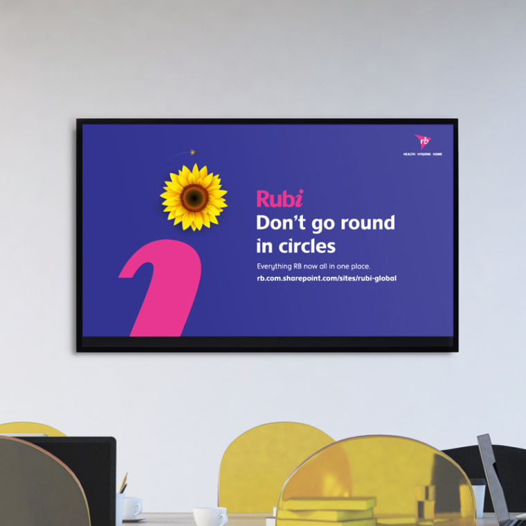 科技品牌設(shè)計(jì)欣賞：RB全球內(nèi)聯(lián)網(wǎng)品牌形象設(shè)計(jì)，i字母logo設(shè)計(jì)vi設(shè)計(jì)