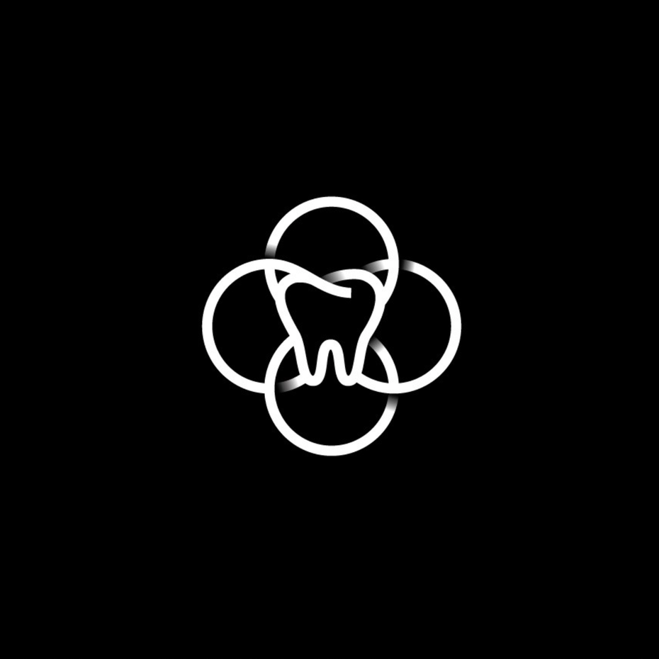 簡(jiǎn)單的幾何形狀的logo設(shè)計(jì)-齒的曲線和紋理logo