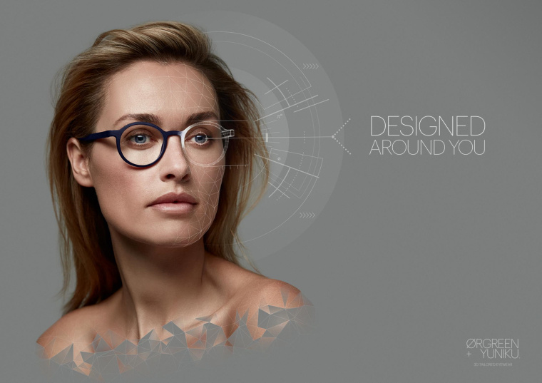 ?rgreen+Yuniku 3D量身定制款眼鏡平面廣告創(chuàng)意-圍繞您和您的生活方式設(shè)計(jì)