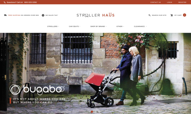 Bugaboo網(wǎng)站設(shè)計(jì)