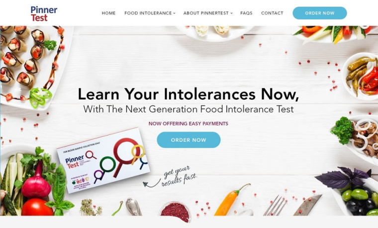 Pinnertest網(wǎng)站設(shè)計(jì)
