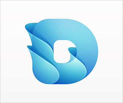 2018年10個(gè)最新標(biāo)志logo設(shè)計(jì)趨勢(shì)-重疊漸變偏移logo設(shè)計(jì)