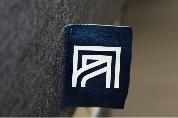 Alinéa法國家具裝飾公司商場標識logo設計與vi形象設計-家具標簽logo