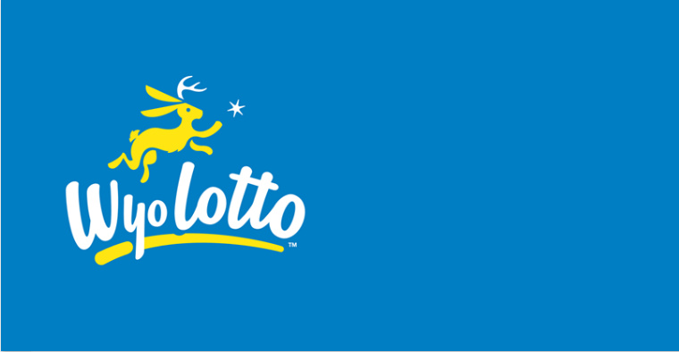 懷俄明州彩票logo設(shè)計(jì)，一只奔跑的兔子標(biāo)志logo