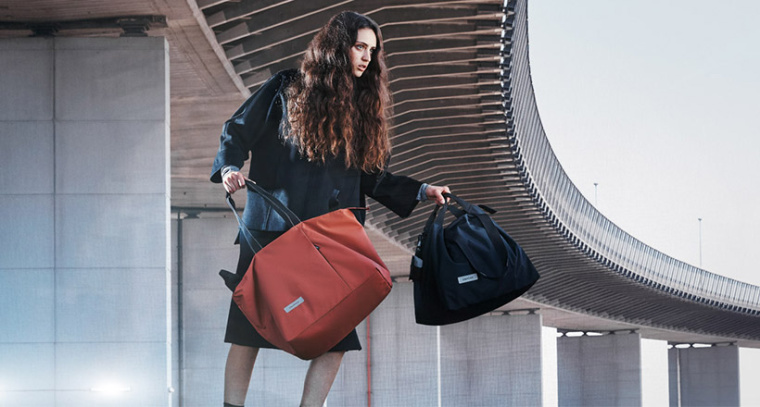 澳洲Crumpler小野人箱包品牌新logo設計，由字母組成的抽象人物