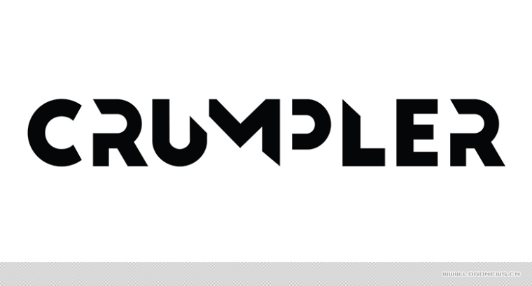 澳洲Crumpler小野人箱包品牌新logo設計，由字母組成的抽象人物