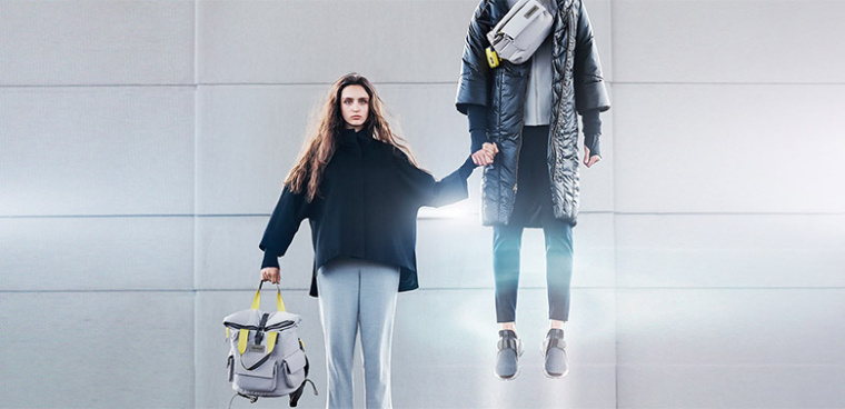 澳洲Crumpler小野人箱包品牌新logo設計，由字母組成的抽象人物