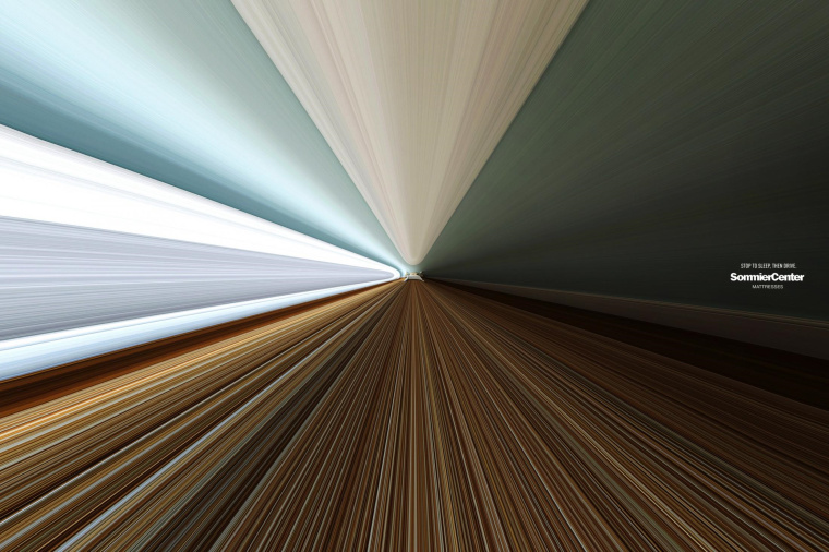 防止疲勞駕駛公益創(chuàng)意平面廣告設(shè)計(jì)“停下來(lái)睡一覺(jué)，然后再開(kāi)車(chē)”