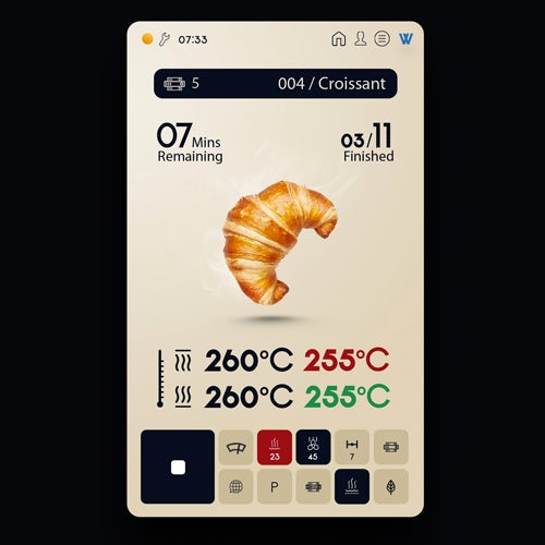 工業(yè)商用烤箱應(yīng)用程序界面設(shè)計-上海尚略logo設(shè)計公司欣賞
