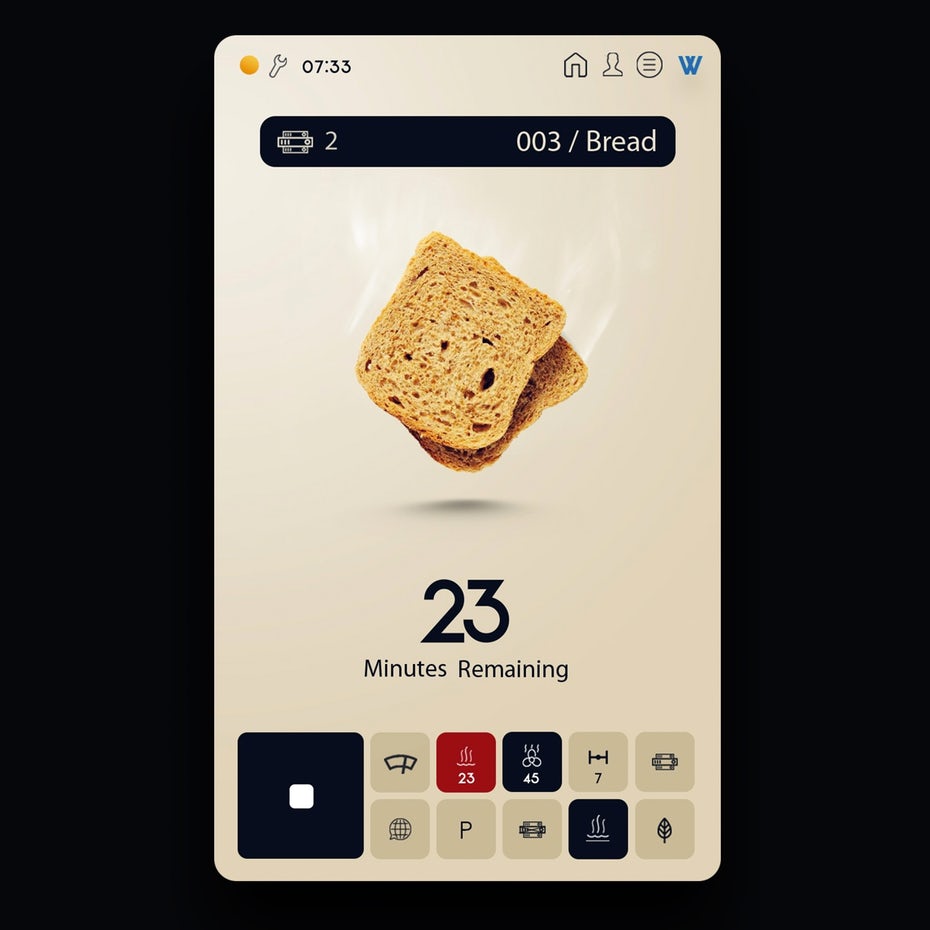 工業(yè)商用烤箱應(yīng)用程序界面設(shè)計-上海尚略logo設(shè)計公司欣賞