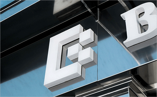 巴塞羅那世紀(jì)酒店logo設(shè)計(jì)品牌VI形象設(shè)計(jì)，幾何方形風(fēng)格