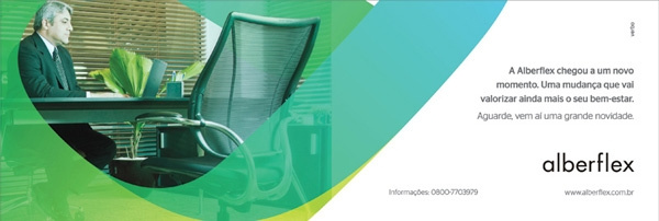 巴西大型辦公家具生產(chǎn)商Alberflex企業(yè)品牌形象設(shè)計(jì)vi設(shè)計(jì)-廣告橫版