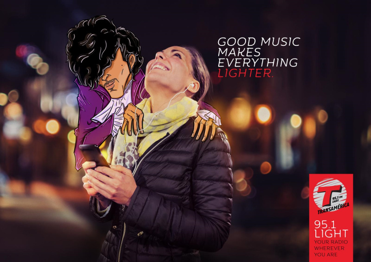 巴西Transamerica 電臺(tái)平面創(chuàng)意廣告設(shè)計(jì)“美好的音樂(lè)使一切變得輕松” 巴西Transamerica 電臺(tái)平面創(chuàng)意廣告設(shè)計(jì)“美好的音樂(lè)使一切變得輕松”