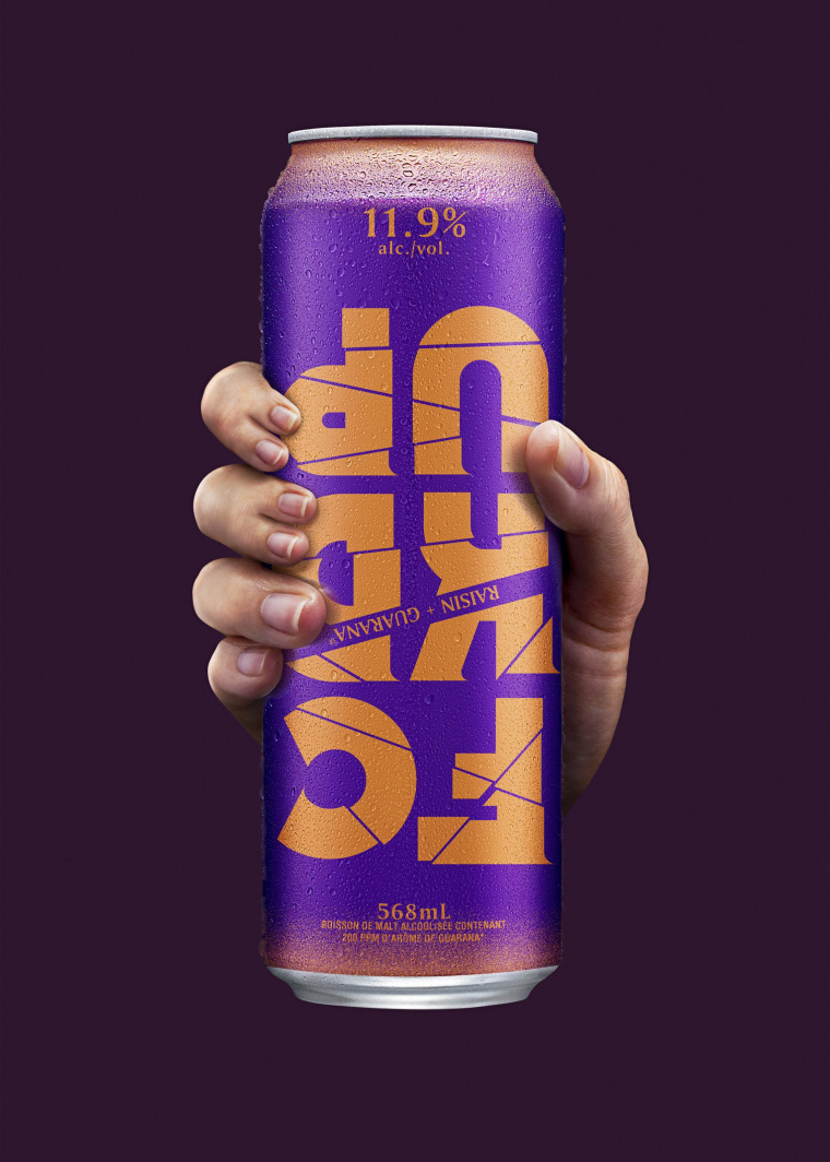 FCKDUP酒精飲料創(chuàng)意廣告設(shè)計“手握飲料”篇