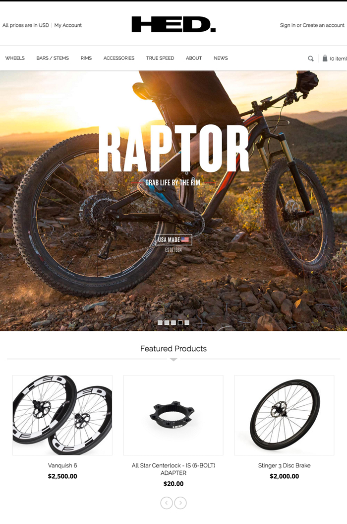 HED自行車公司品牌承諾“為每個(gè)騎手提供最好，最可靠，最快，最全面的自行車產(chǎn)品”。創(chuàng)造客戶忠誠(chéng)