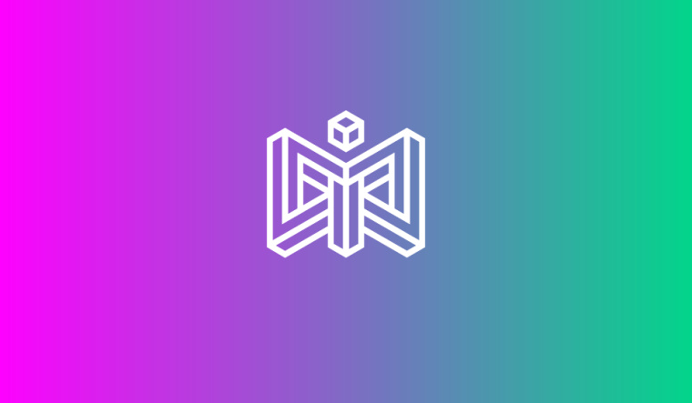 虛擬現(xiàn)實MWI極具未來感的品牌形象VI設(shè)計標志設(shè)計，字母與圖形的多重創(chuàng)意組合