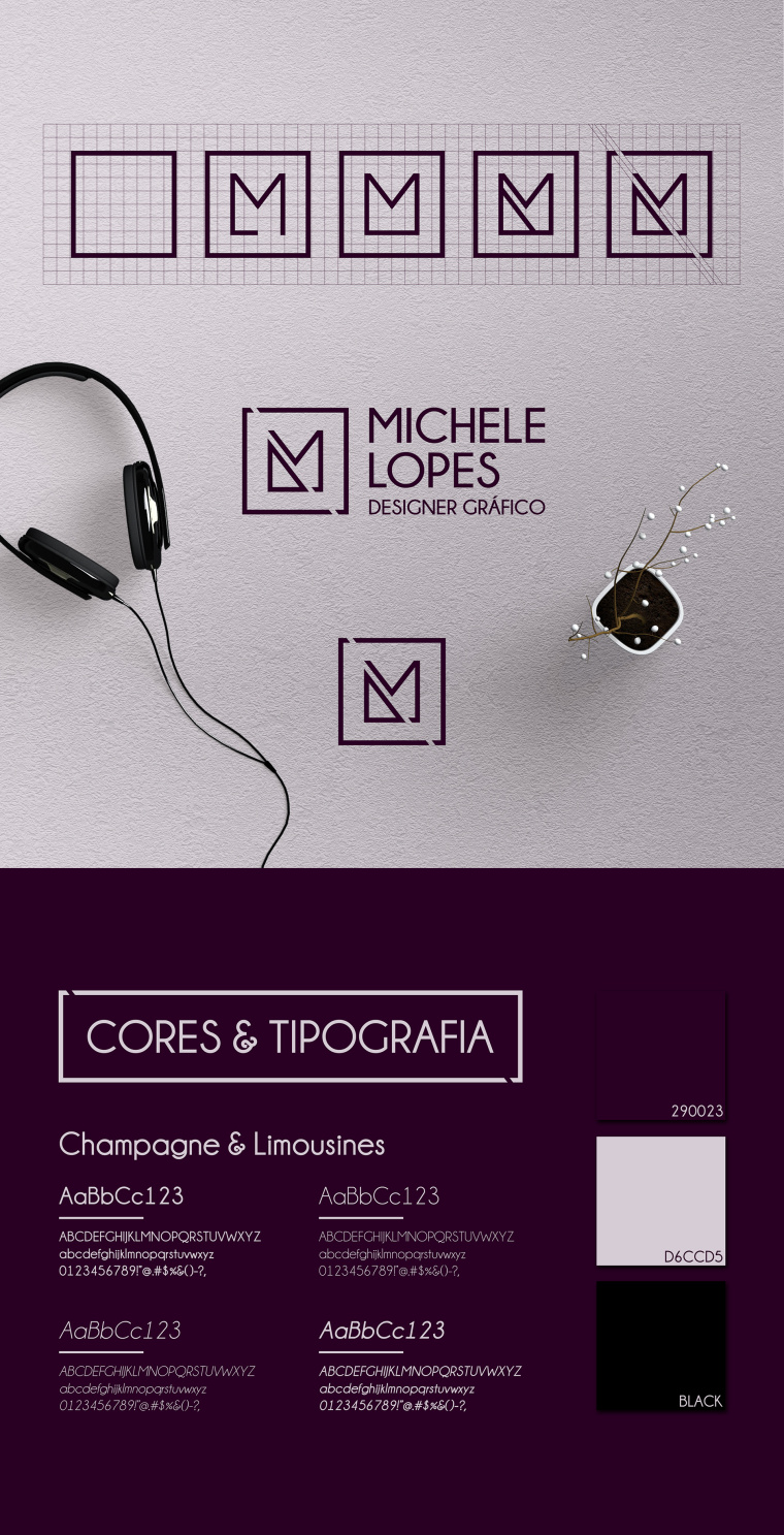 Michele Lopes個人品牌形象VI設(shè)計(jì)logo設(shè)計(jì),極簡與現(xiàn)代主義融合的對角線切割創(chuàng)意 Michele Lopes個人品牌形象VI設(shè)計(jì)logo設(shè)計(jì),極簡與現(xiàn)代主義融合的對角線切割創(chuàng)意