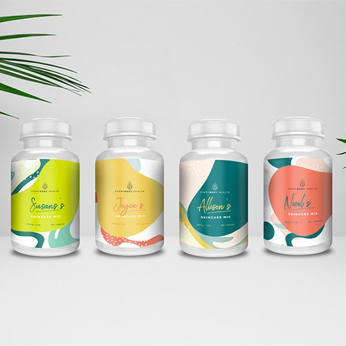 人人健康營(yíng)養(yǎng)素保健品包裝設(shè)計(jì)