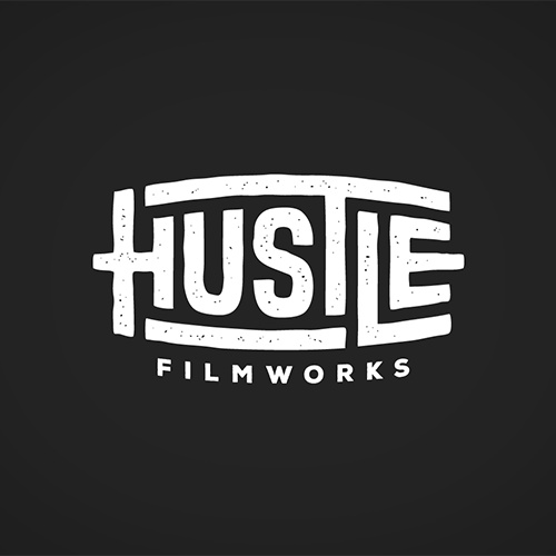 HUSTLE電影工作室手繪字體logo設(shè)計(jì)-上海設(shè)計(jì)公司欣賞
