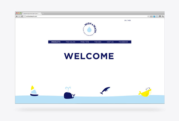 Wish & Wash兒童美發(fā)沙龍品牌VI視覺形象識別設計logo設計-上海尚略品牌VI設計公司
