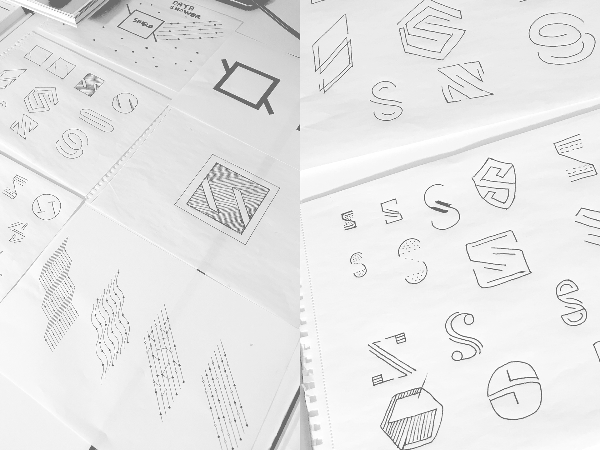 Securrent信息安全運營品牌VI視覺形象識別設計logo設計 Securrent信息安全運營品牌VI視覺形象識別設計logo設計