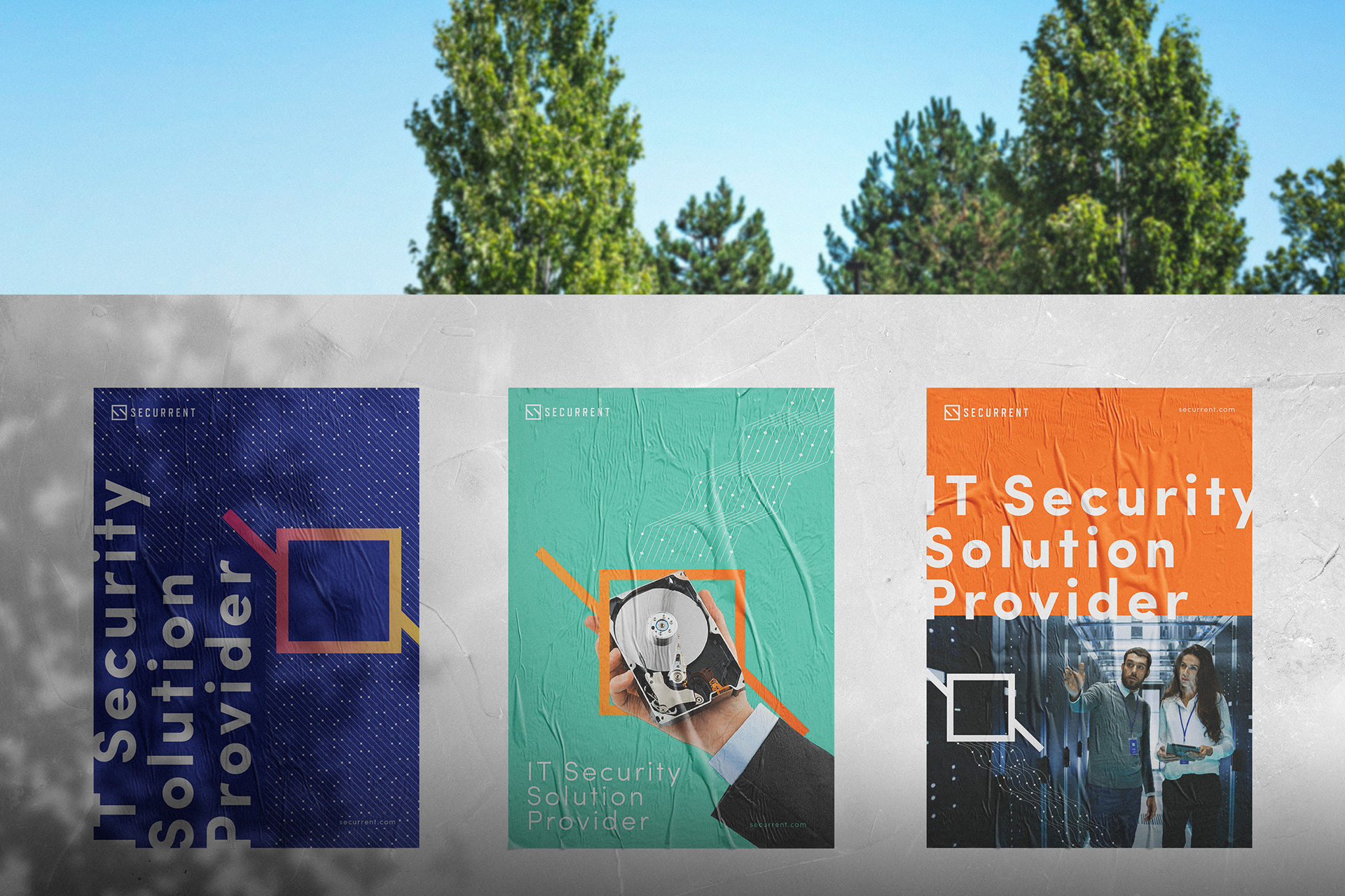 Securrent信息安全運營品牌VI視覺形象識別設計logo設計 Securrent信息安全運營品牌VI視覺形象識別設計logo設計