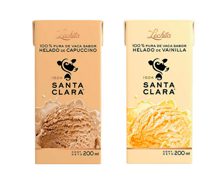 Santa Clara 乳制品品牌形象與標志重塑設(shè)計-原老包裝設(shè)計