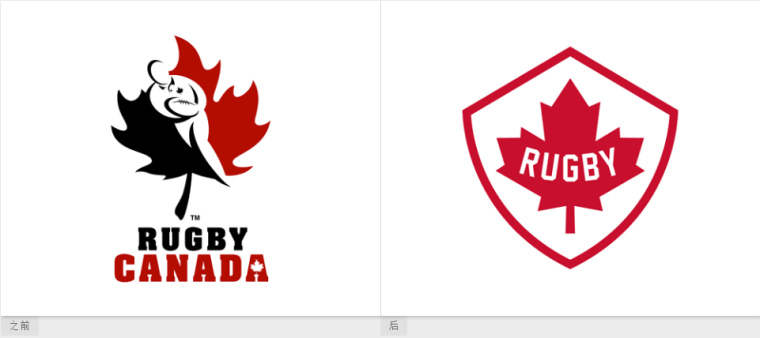 加拿大橄欖球聯(lián)盟新楓葉盾牌logo設(shè)計 加拿大橄欖球聯(lián)盟新楓葉盾牌logo設(shè)計