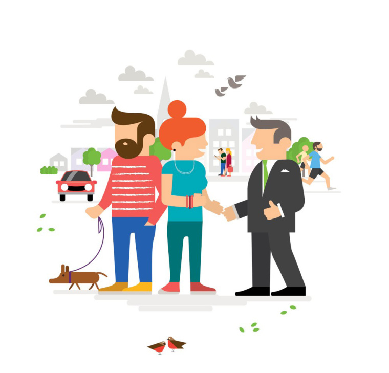 Savvi Credit Union信用合作社“四葉草外形”標(biāo)志創(chuàng)意設(shè)計(jì)