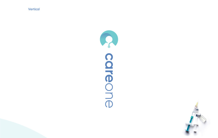 CareOne醫(yī)療機構品牌形象VI設計logo設計,藝術感醫(yī)生元素鑲嵌于旋轉字母C CareOne醫(yī)療機構品牌形象VI設計logo設計,藝術感醫(yī)生元素鑲嵌于旋轉字母C