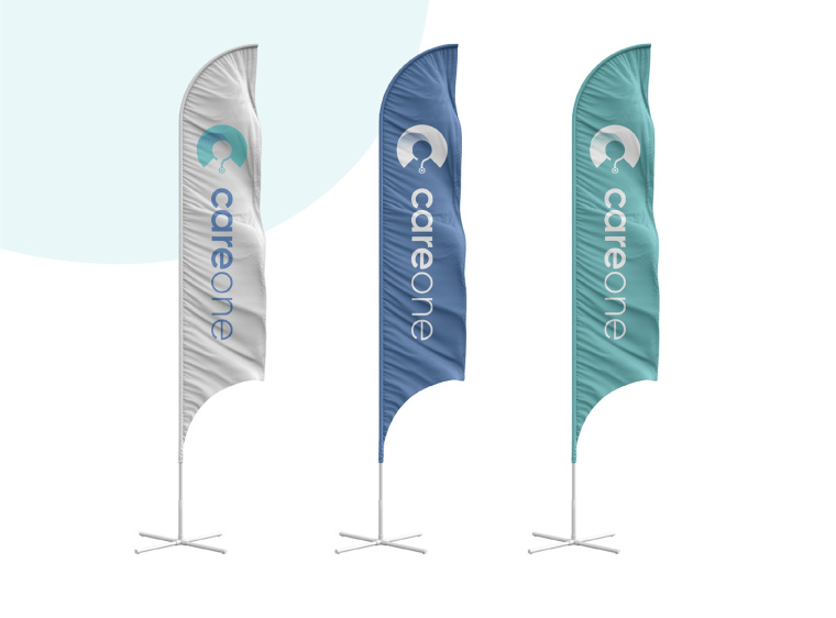 CareOne醫(yī)療機構品牌形象VI設計logo設計,藝術感醫(yī)生元素鑲嵌于旋轉字母C CareOne醫(yī)療機構品牌形象VI設計logo設計,藝術感醫(yī)生元素鑲嵌于旋轉字母C