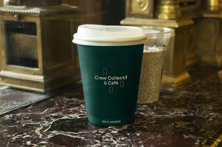 Crew Collective＆cafe品牌形象VI設(shè)計(jì)logo設(shè)計(jì)，現(xiàn)代美學(xué)與傳統(tǒng)設(shè)計(jì)元素相結(jié)合